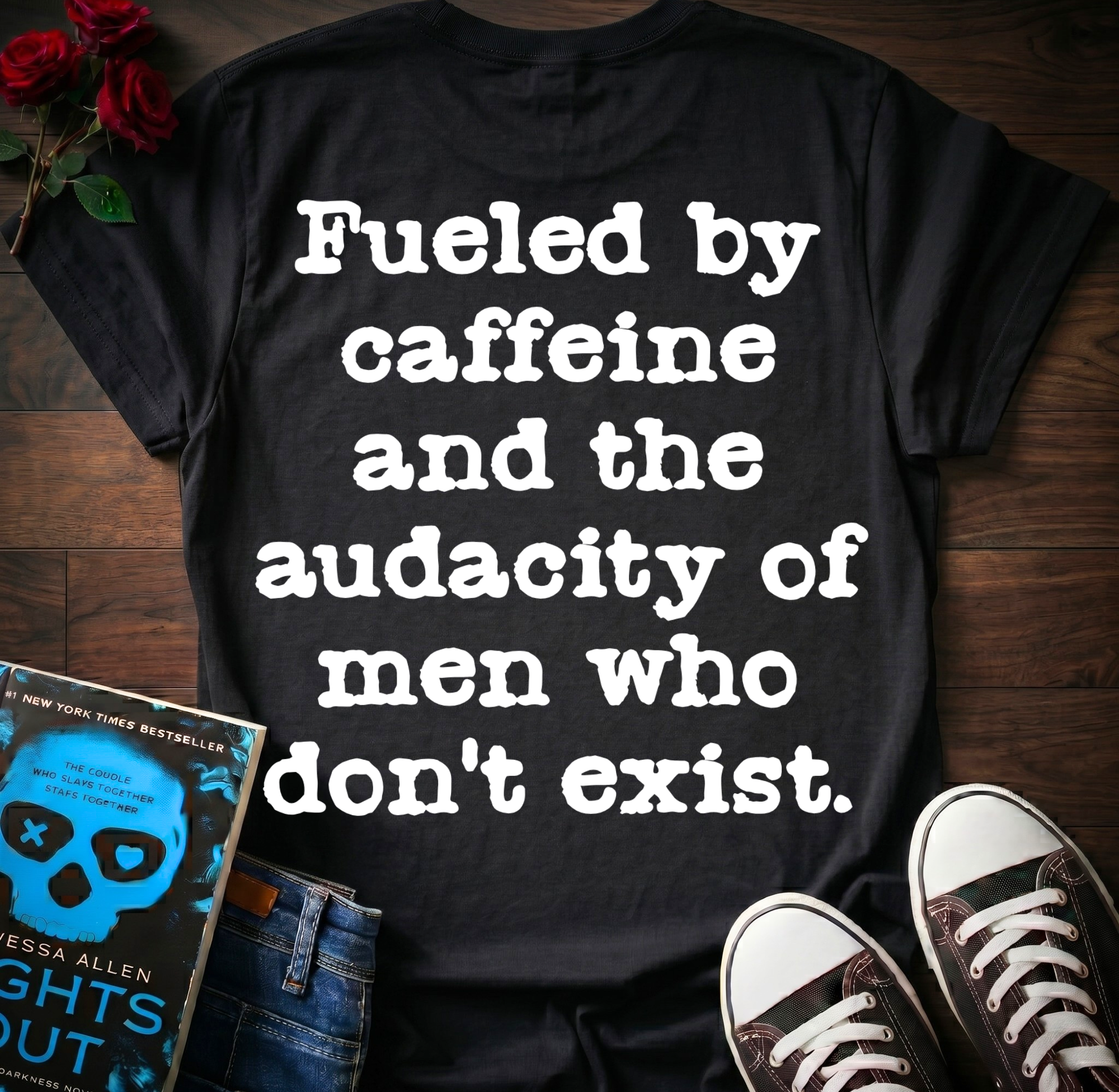 Fueled By Caffeine (Back Print)