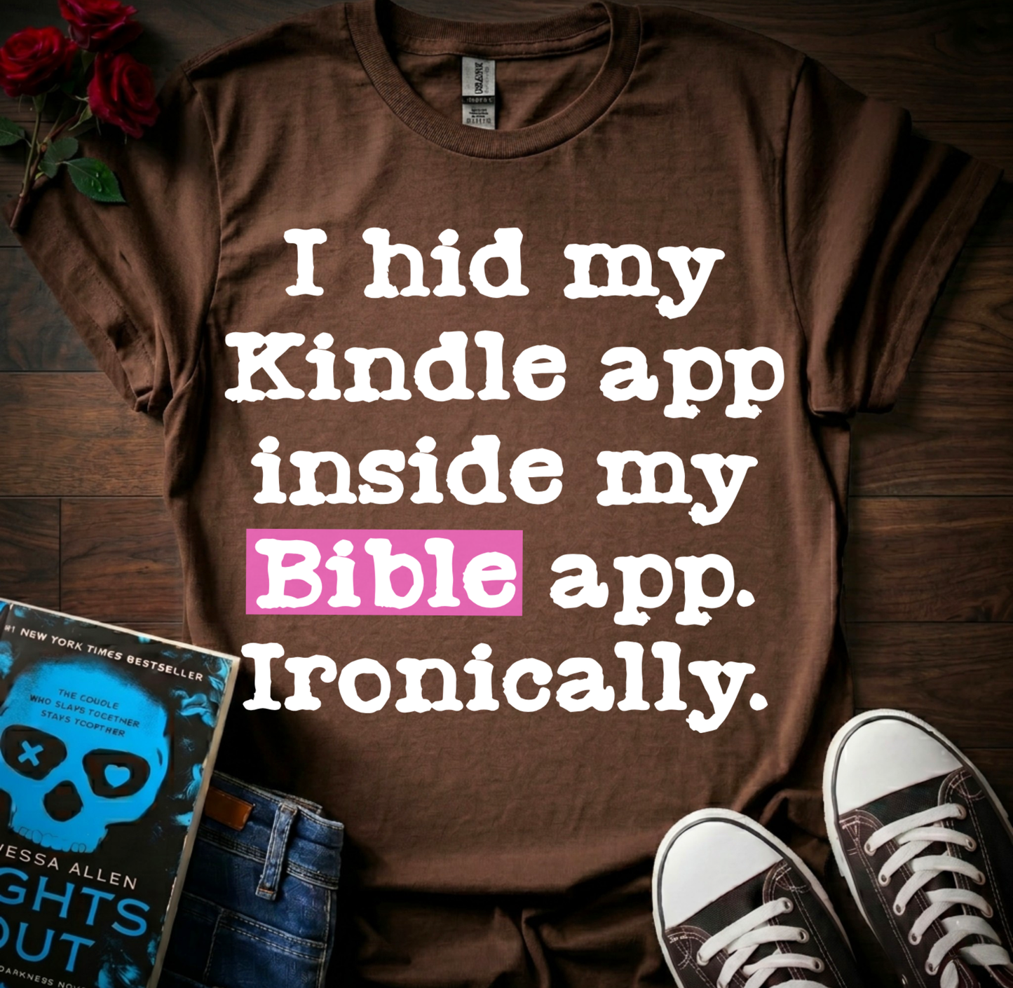 Hide My Kindle App T-Shirt