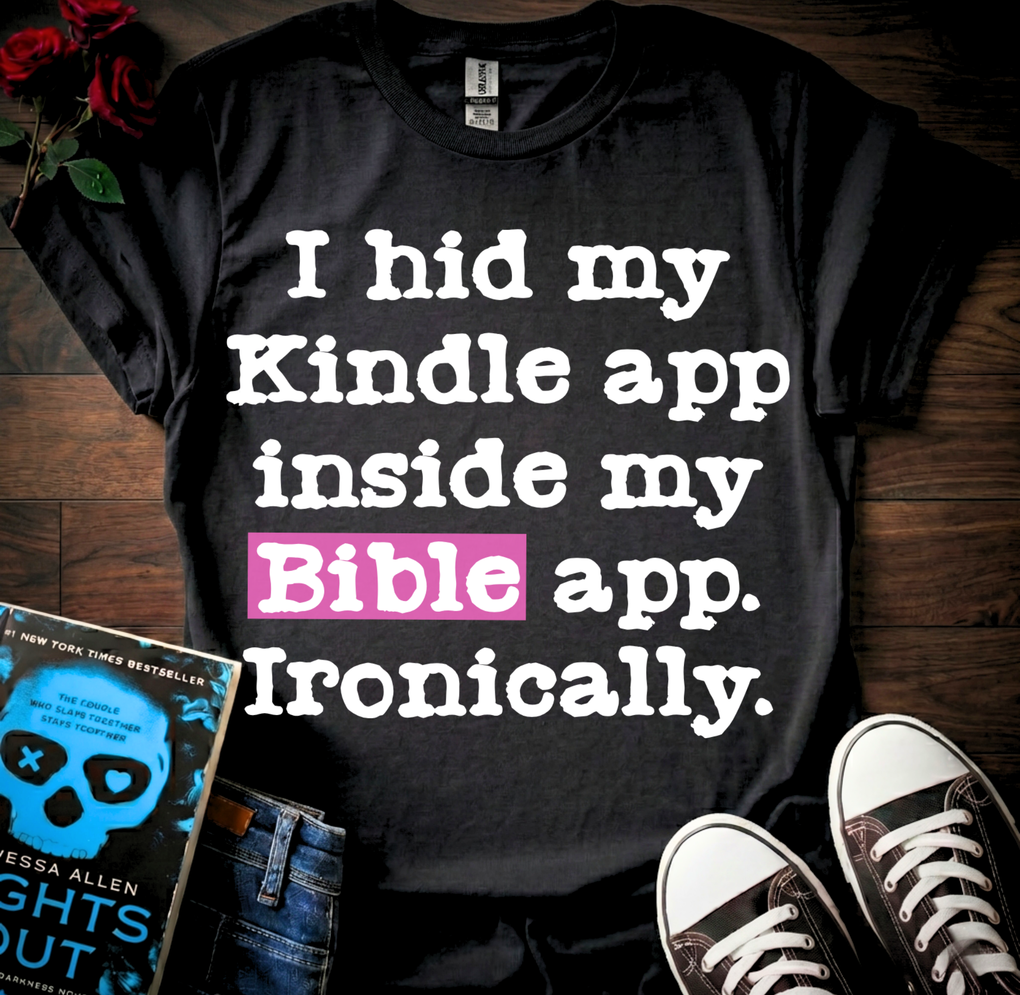 Hide My Kindle App T-Shirt