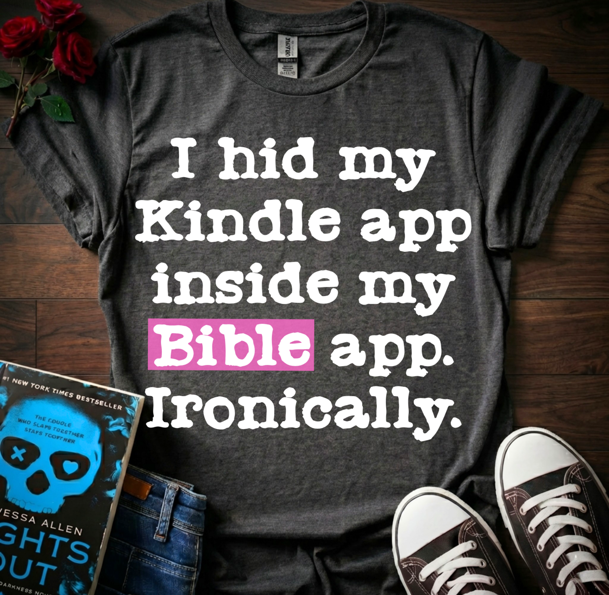 Hide My Kindle App T-Shirt