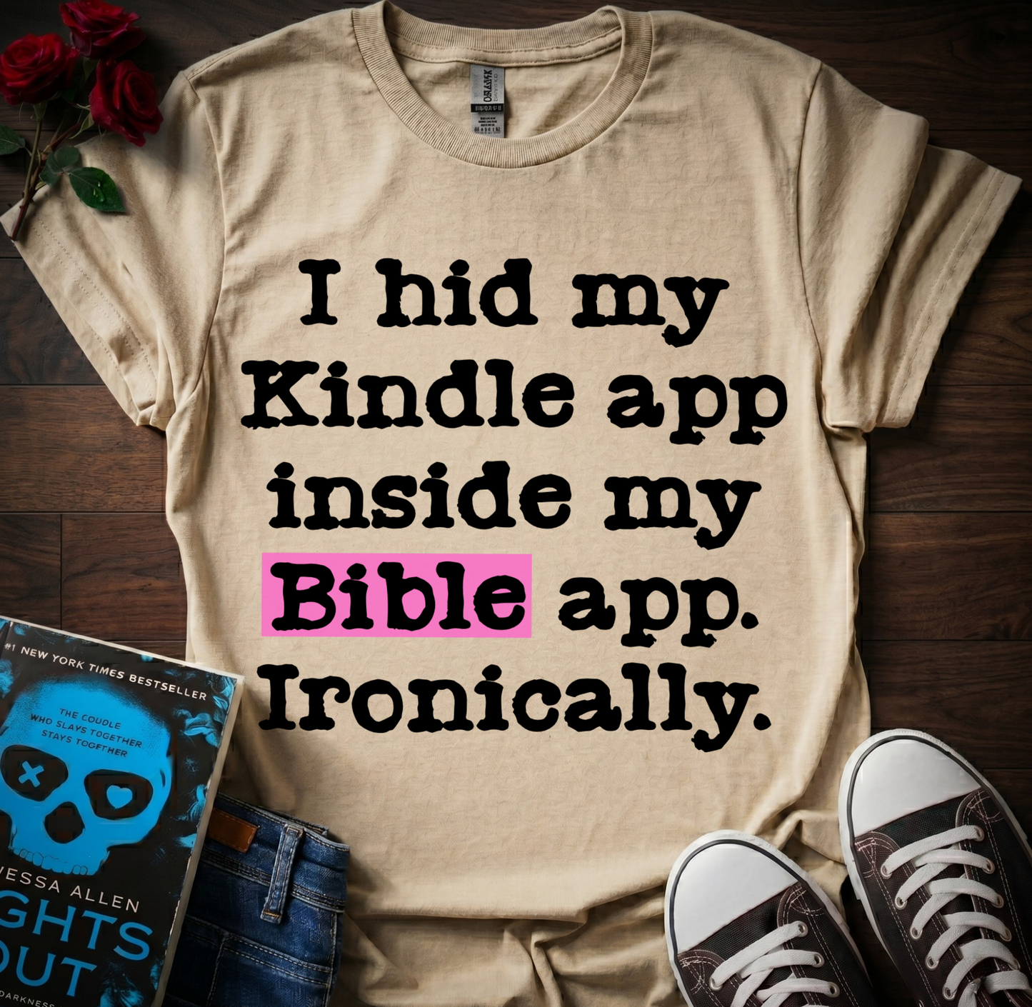 Hide My Kindle App T-Shirt