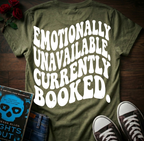 Currently Booked (Back Print)