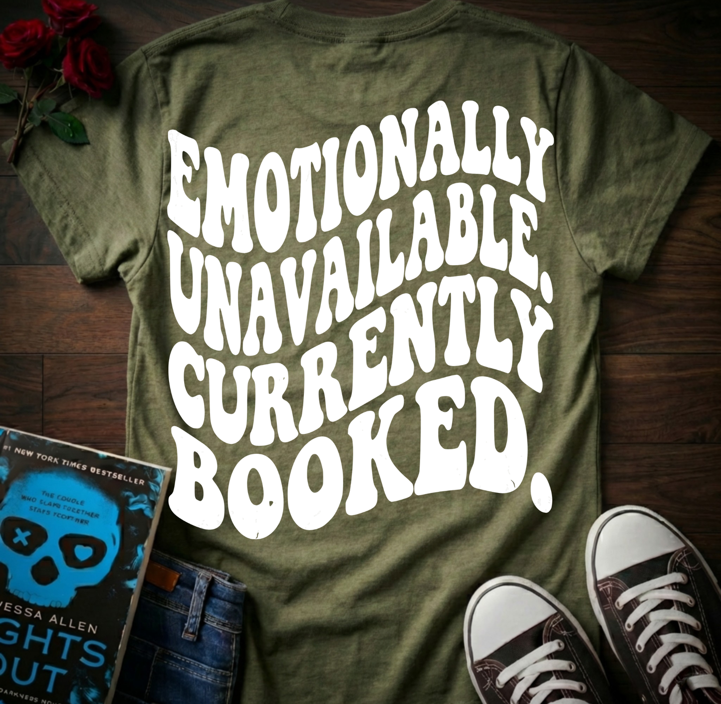 Currently Booked (Back Print)
