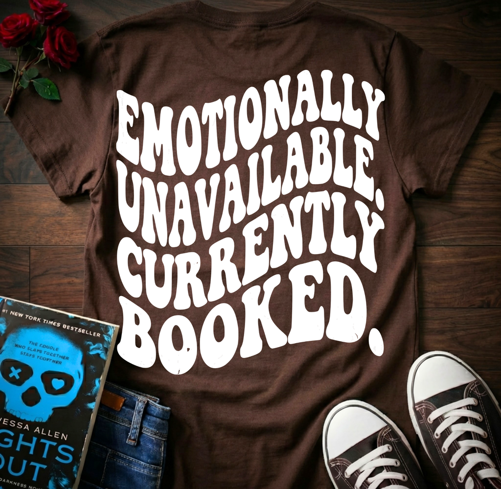 Currently Booked (Back Print)