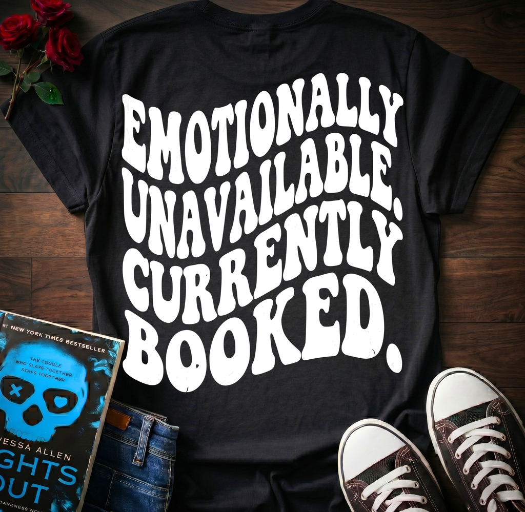 Currently Booked (Back Print)