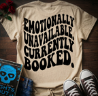 Currently Booked (Back Print)