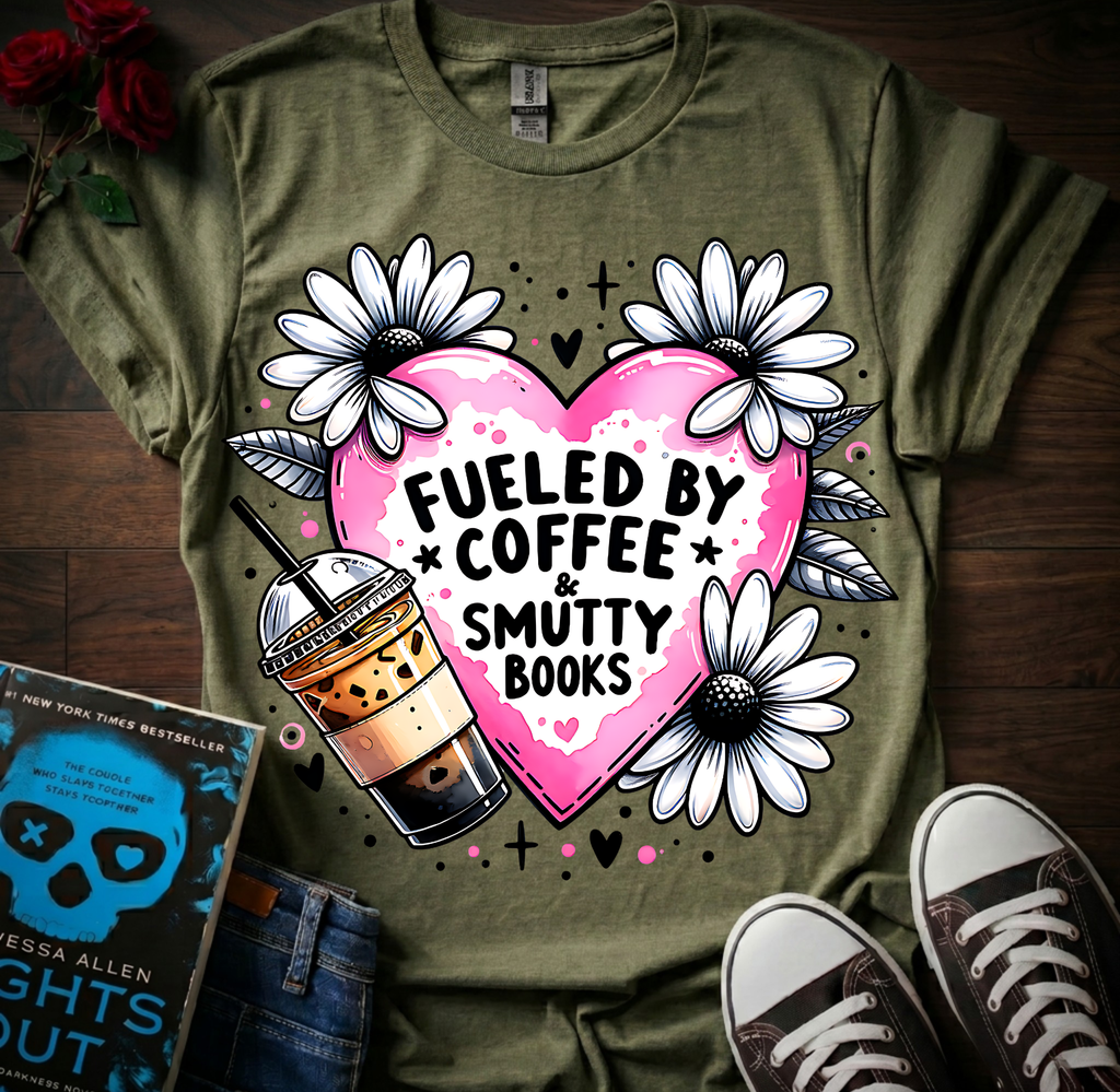 Coffee & Smutty Books T-Shirt