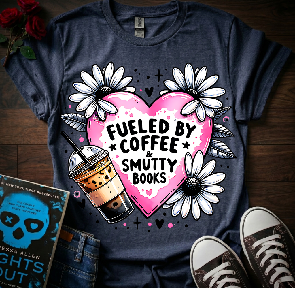 Coffee & Smutty Books T-Shirt