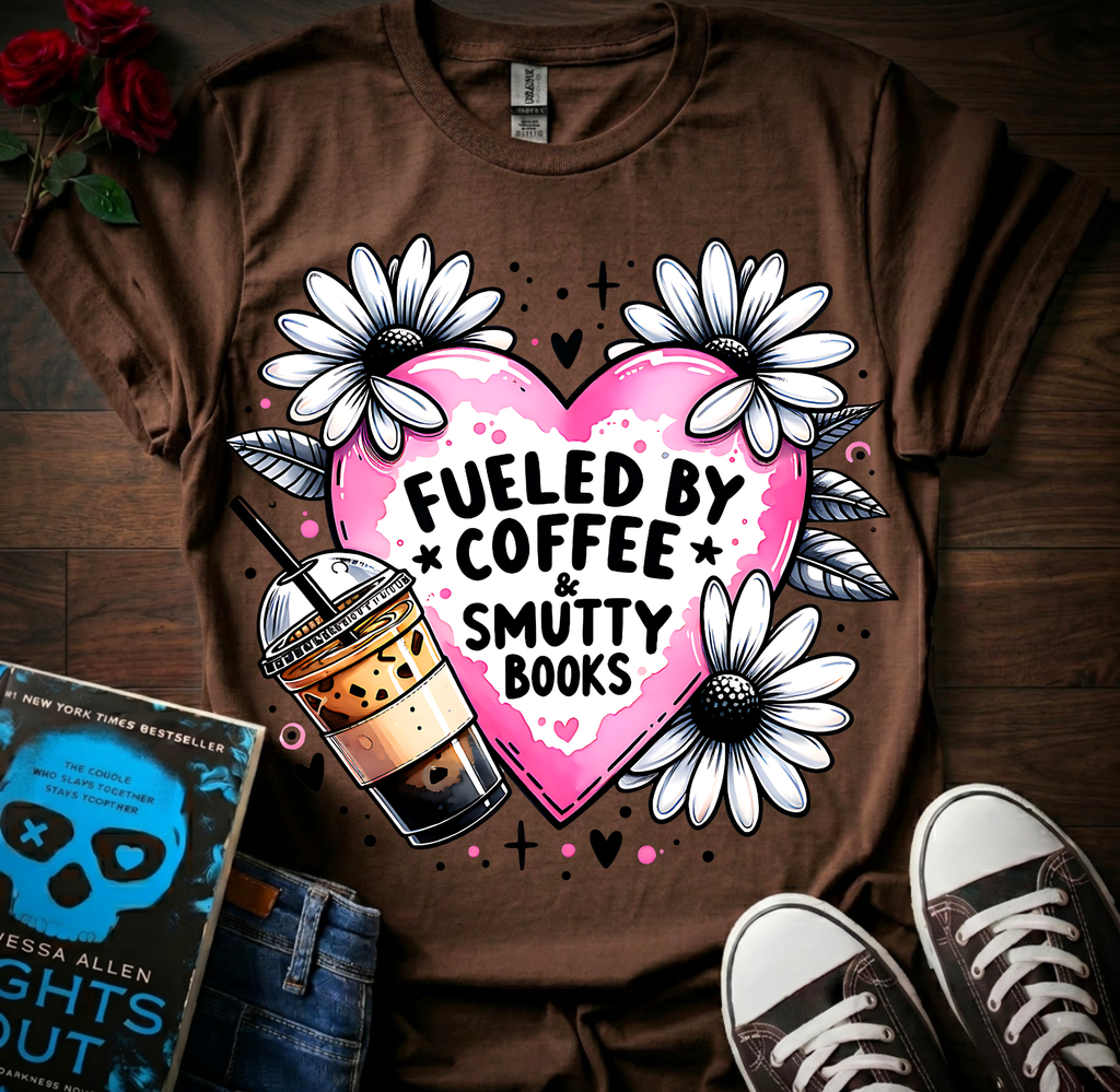 Coffee & Smutty Books T-Shirt