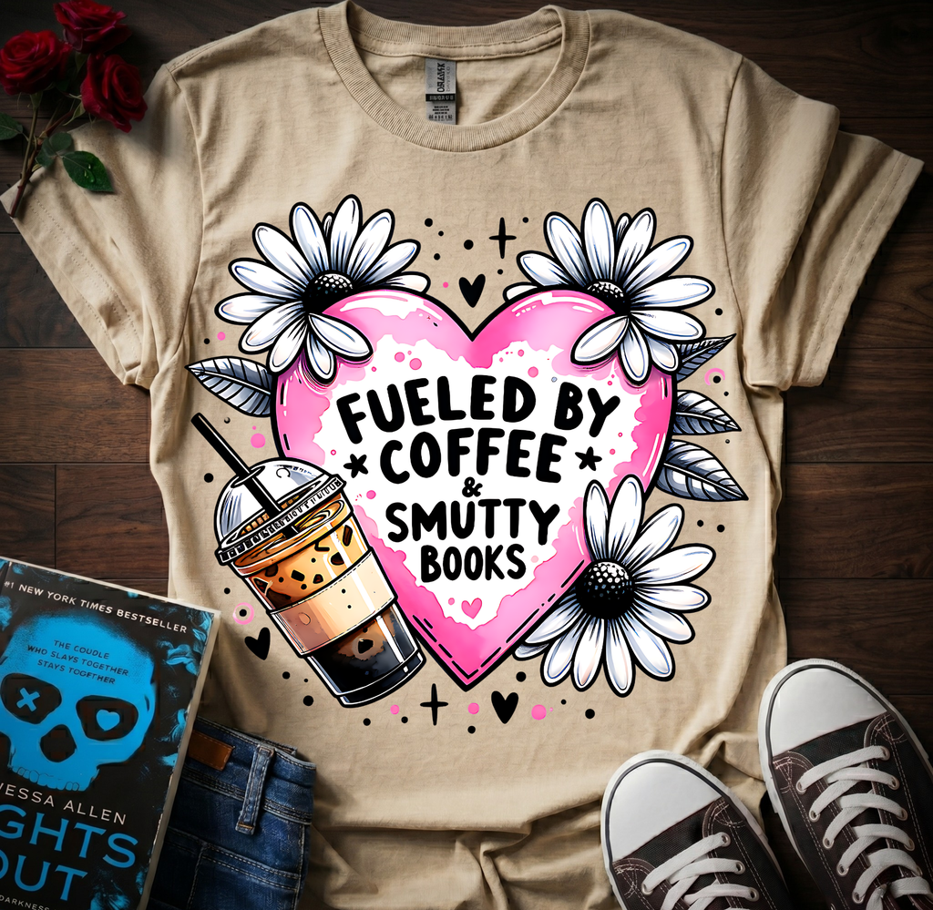 Coffee & Smutty Books T-Shirt